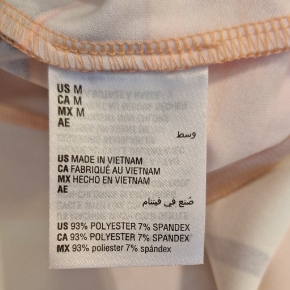 Bar III White Cream Tiered Sundress. NWOT Size MEDIUM - Picture 11 of 11